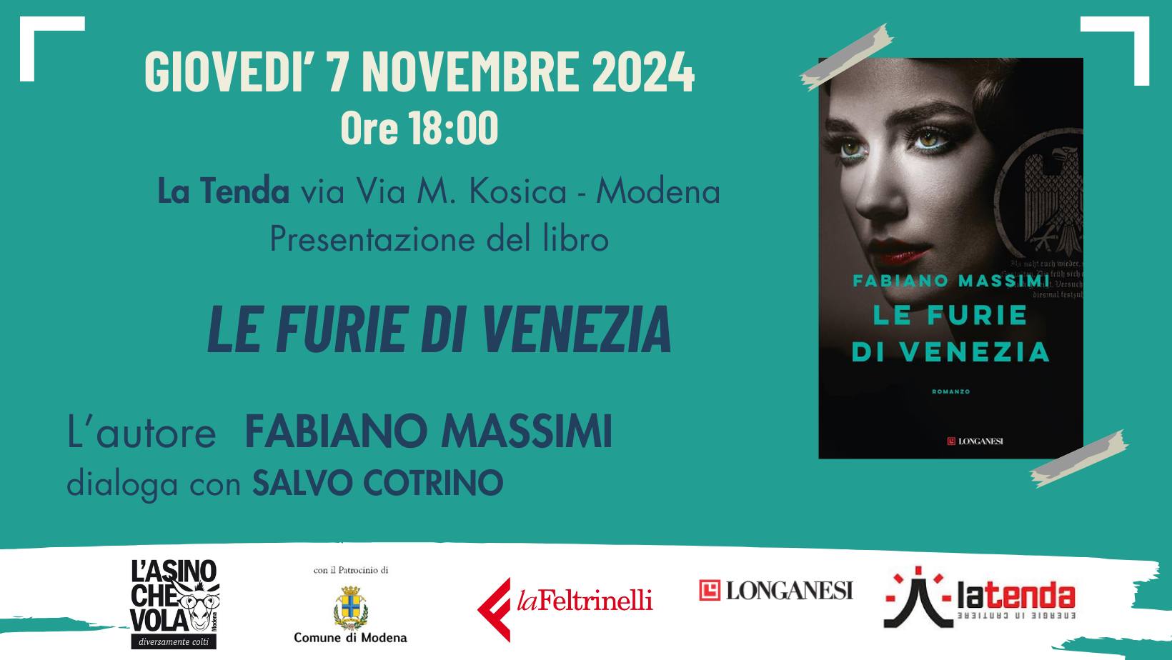 “Le furie di Venezia” di Fabiano Massimi