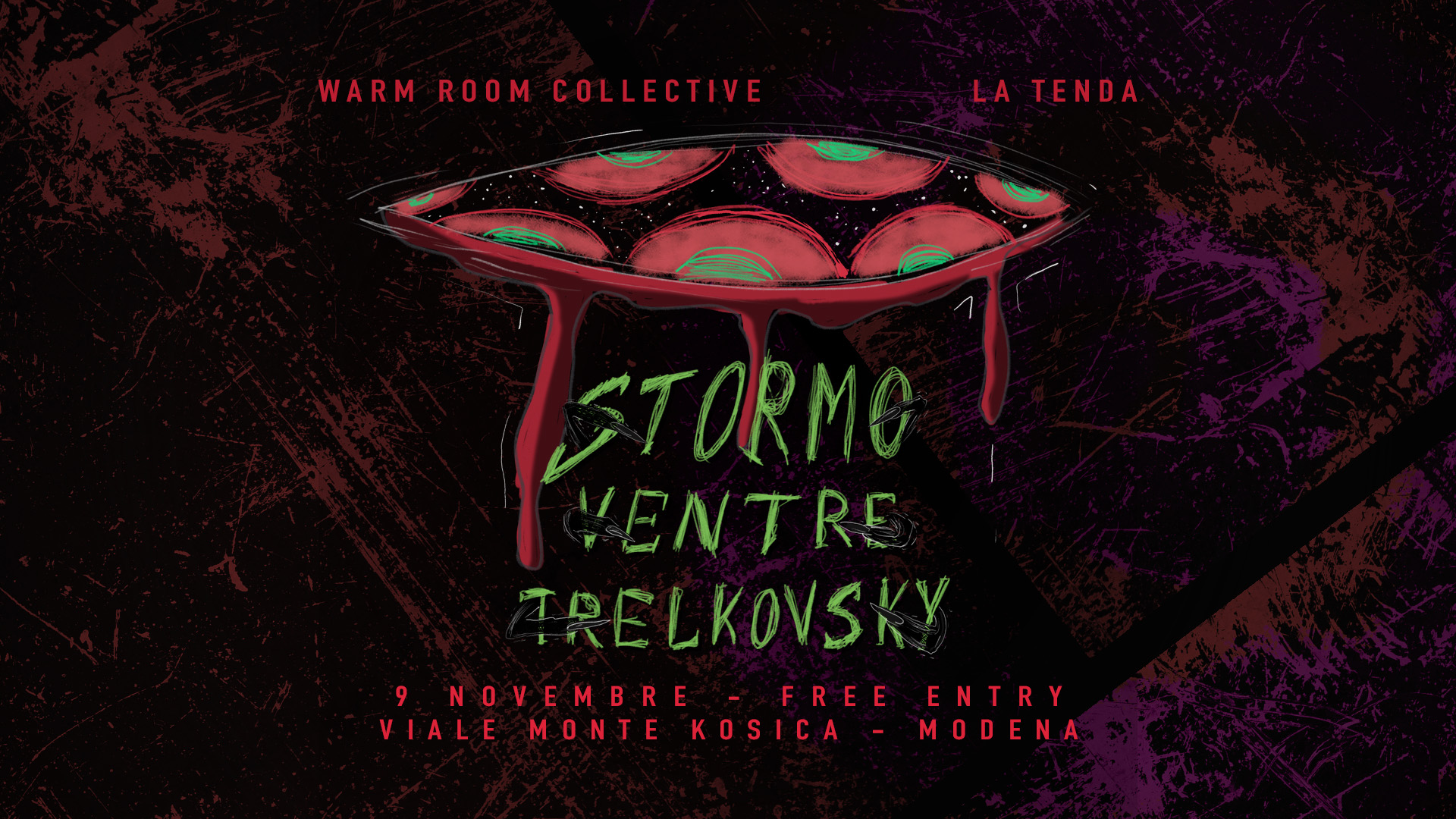 LIVE@ROCK: Stormo + Ventre + Trelkovski