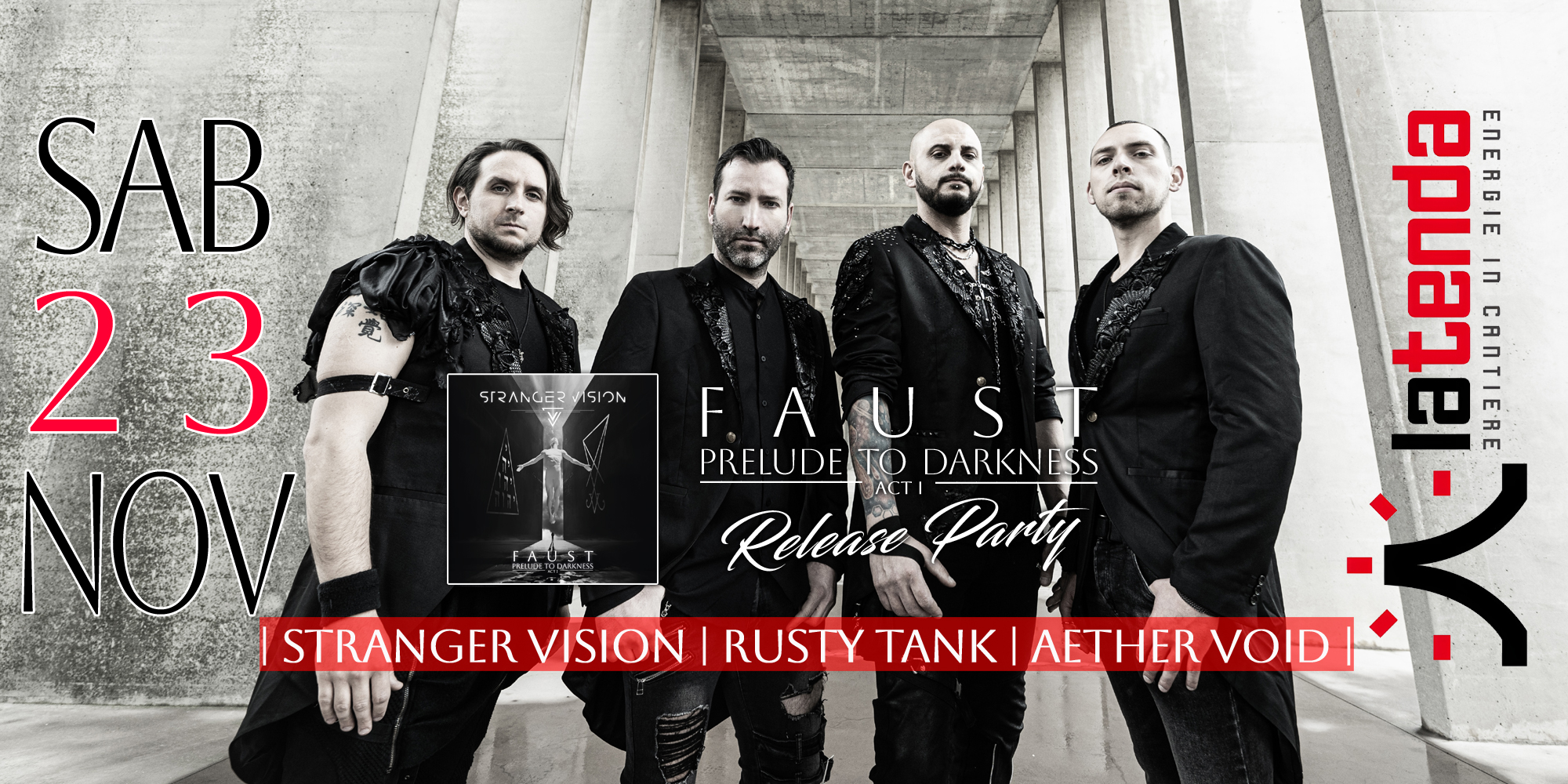 LIVE@ROCK: Stranger Vision + Aether Void + Rusty Tank