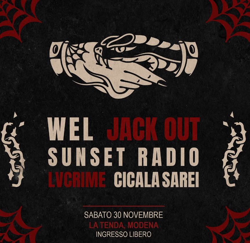 LIVE@ROCK: Wel + Jack Out + Sunset Radio + Lvcrime + Cicalasarei