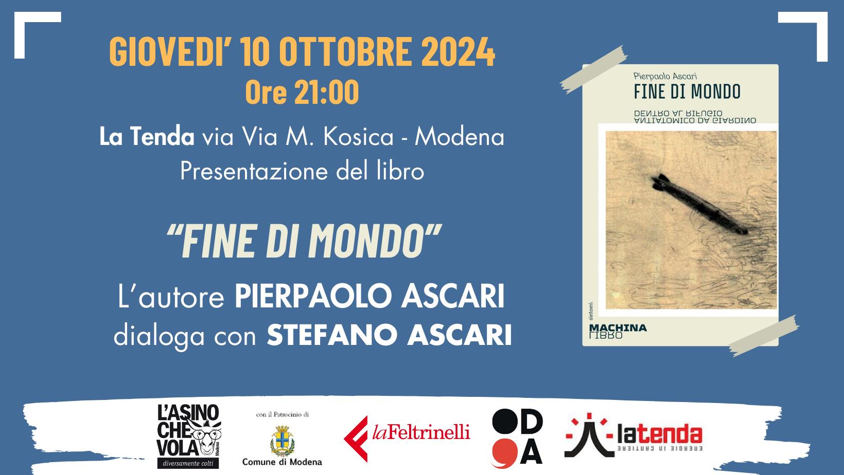 “Fine di Mondo” di Pierpaolo Ascari (DeriveApprodi editore)