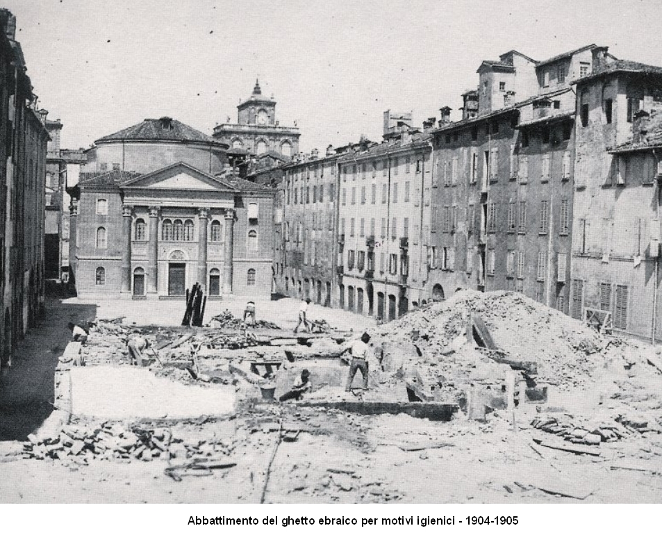 Abbattimento ghetto 1904