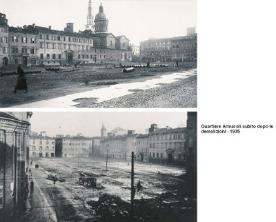Armaroli dopo demolizioni 1935
