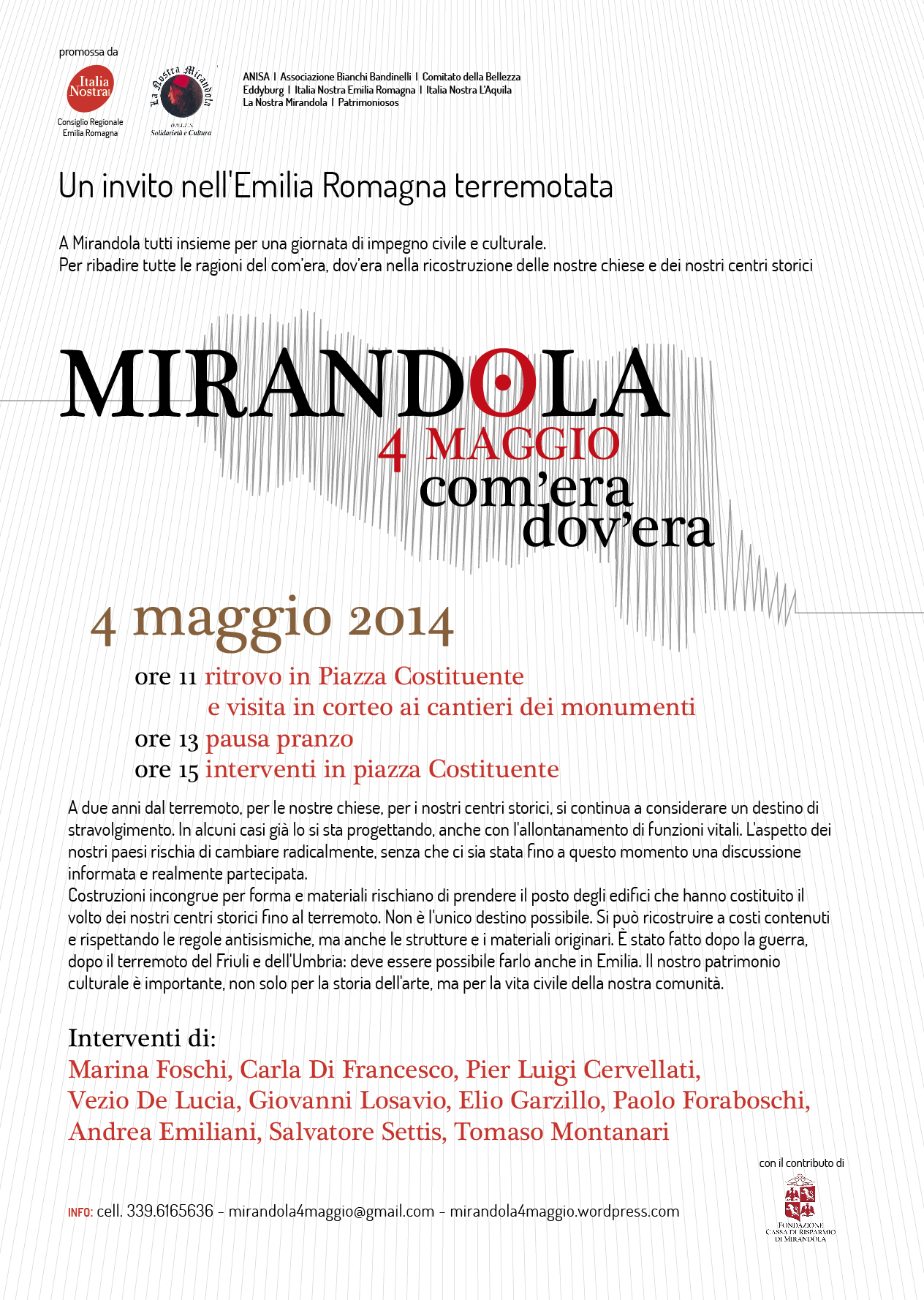 Mirandola 4 Maggio