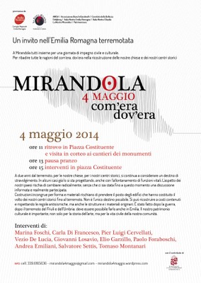 Mirandola 4 Maggio