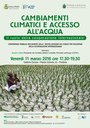 Cambiamenti climatici e accesso all'acqua