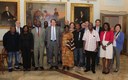 Delegazione Ghana in Municipio: foto di gruppo dei partecipanti all'incontro