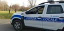 L'intervento della Polizia locale nella zona di via Emilia Est