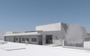 Il nuovo edificio che sarà realizzato al Centro Indoor di Atletica