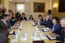 L'incontro del Comitato provinciale per l’ordine e la sicurezza con il ministro Piantedosi