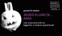 Museo Civico, Halloween a lume di rapa