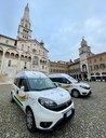 I mezzi attrezzati in piazza Grande