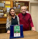 i titolari di Timbri Ellebi Luigi e Patrizia Benassati